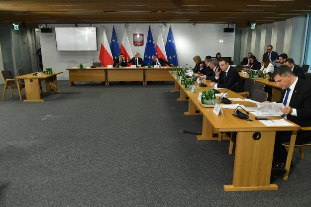 Piątkowe posiedzenie komisji /Piotr Nowak /PAP