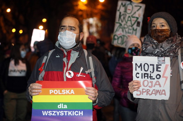 Piątkowe protesty w Zakopanem / 	Grzegorz Momot    /PAP