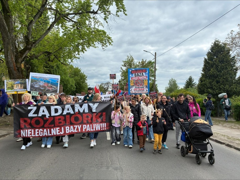 Piątkowy protest w Podjuchach /Anna Pałamar /RMF FM