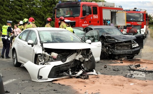 Pięć osób rannych w wypadku w Dąbrowie Rzeczyckiej