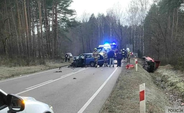 Pięć osób trafiło do szpitali. Groźny wypadek na Mazowszu