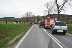 Pięć osób zostało rannych w wypadku na Dolnym Śląsku