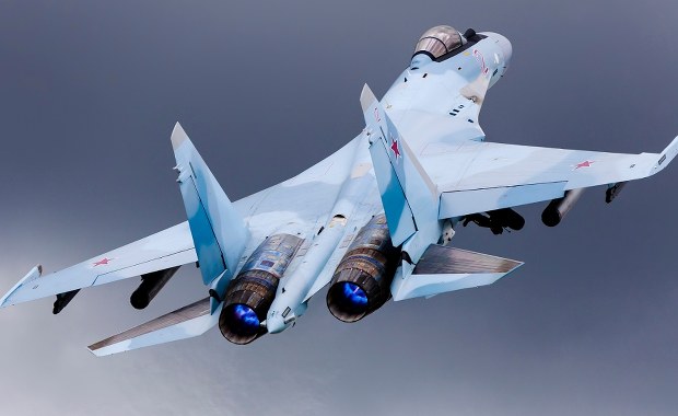 Pięć rosyjskich myśliwców nad Bałtykiem