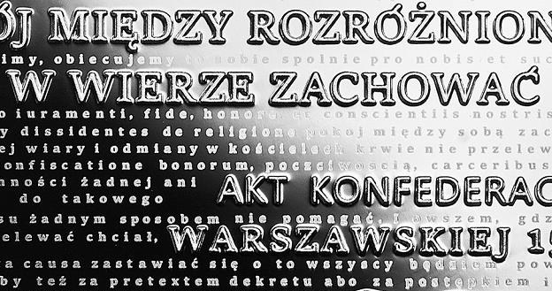 Pięć wieków Reformacji w Polsce, detal awersu /NBP