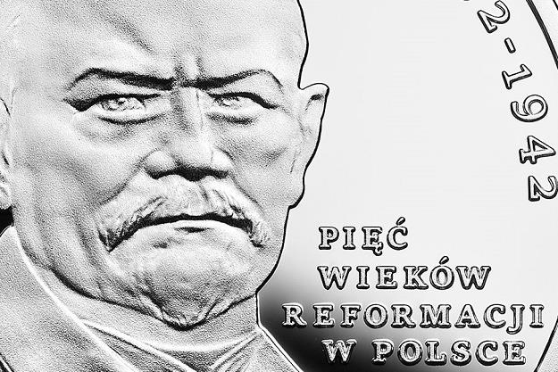 Pięć wieków Reformacji w Polsce, detal rewersu /NBP