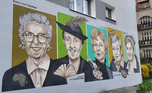 Pięć wyjątkowych poznanianek zdobi ścianę na Jeżycach. Nowy mural ukończony!