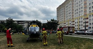 Pięciolatka wypadła z 11. piętra. Matka była pijana