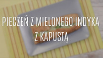 Pieczeń z mielonego indyka z kapustą