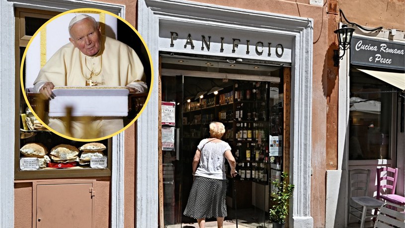 Piekarnia Arrigoni, z której chleb jadał papież Polak, zamyka się po 93 latach działalności. Dobiły ją masowa turystyka i wysokie ceny energii /ANDREAS SOLARO, OLEG POPOV/REUTERS POOL /AFP
