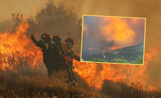 Piekło na Cyprze. Ewakuowano cztery wioski, temperatury ponad 40 st. C
