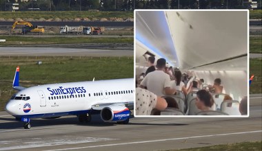 Piekło na pokładzie samolotu SunExpress. Pasażerowie byli jak w saunie
