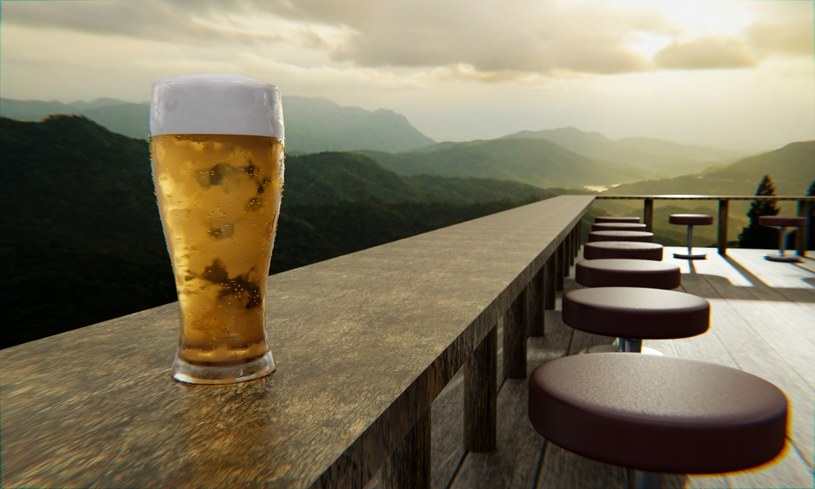 Piękna pogoda zachęca do wypicia zimnego piwa. Ale czy kierowca może pić piwo bezalkoholowe? /123RF/PICSEL