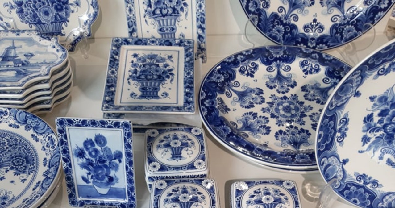 Piękne dzieła sztuki z holenderskiej fabryki porcelany 