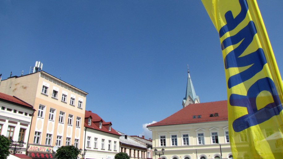 Piękne niebo nad Oświęcimiem /Kamil Młodawski /RMF FM