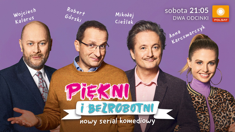 "Piękni i bezrobotni" zadebiutują na antenie Polsatu 6 marca /Polsat