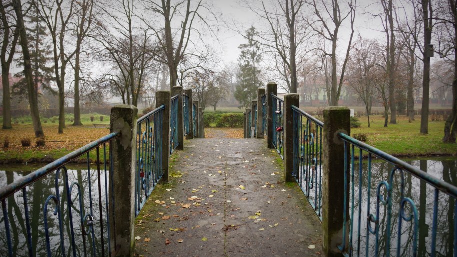 Piękny przasnyski park! /Michał Dukaczewski /RMF FM