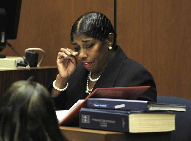 Pielęgniarka Cherylin Lee na sali sądowej fot. Pool /Getty Images/Flash Press Media
