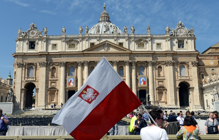 Pielgrzym z Polski w Watykanie /Radek Pietruszka /PAP