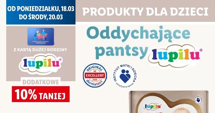 Pieluchomajtki w atrakcyjnych promocjach! /Lidl /INTERIA.PL