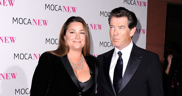 Pierce Brosnan chce pomóc żonie zrzucić parę kilogramów. /Frazer Harrison /Getty Images