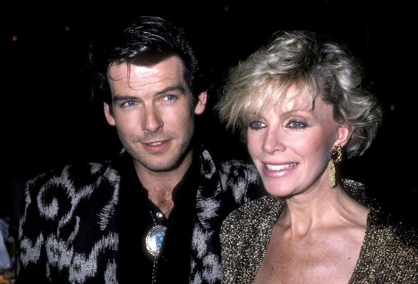 Pierce Brosnan i Cassandra Harris / Ron Galella/Ron Galella Collection  /Getty Images