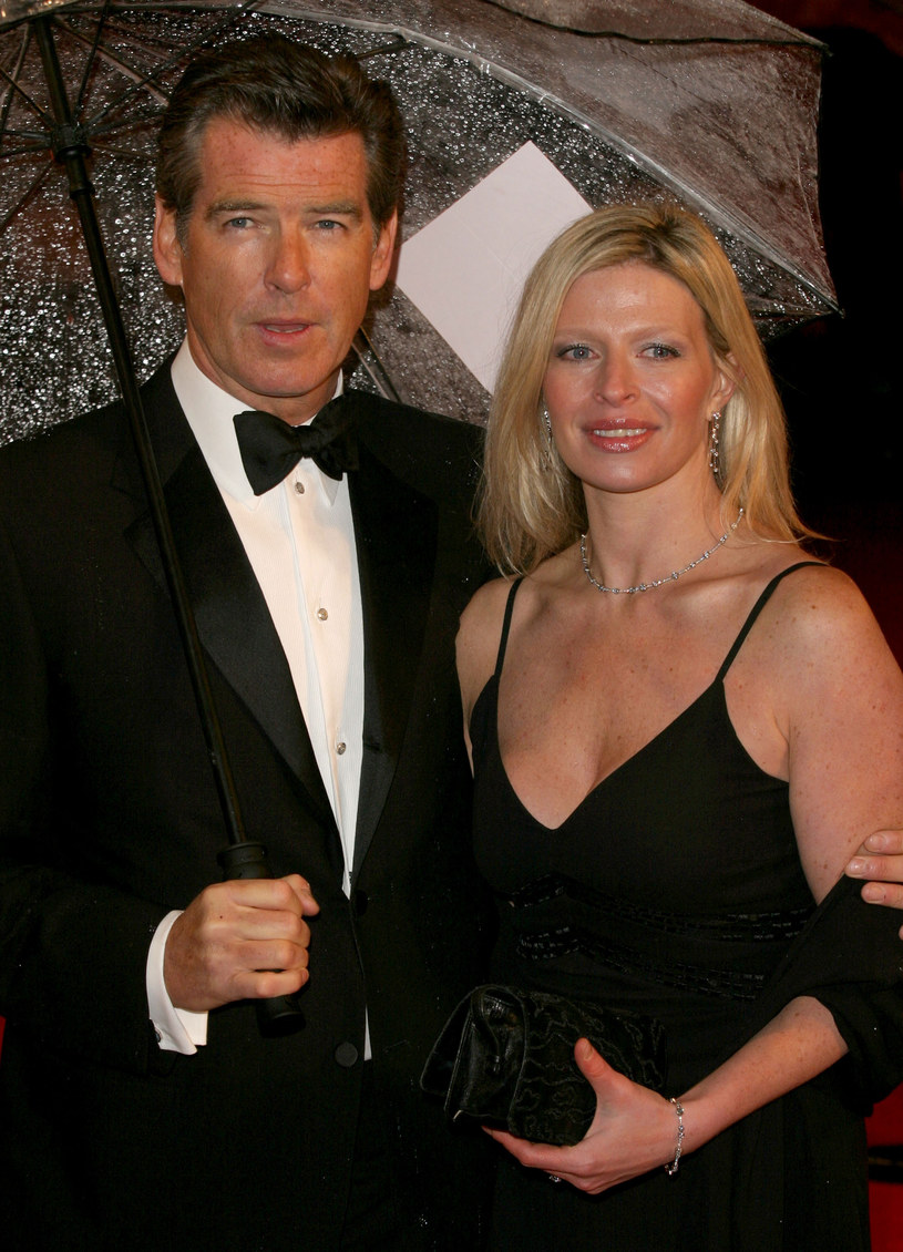 Pierce Brosnan i Charlotte /Ferdaus Shamim /Getty Images