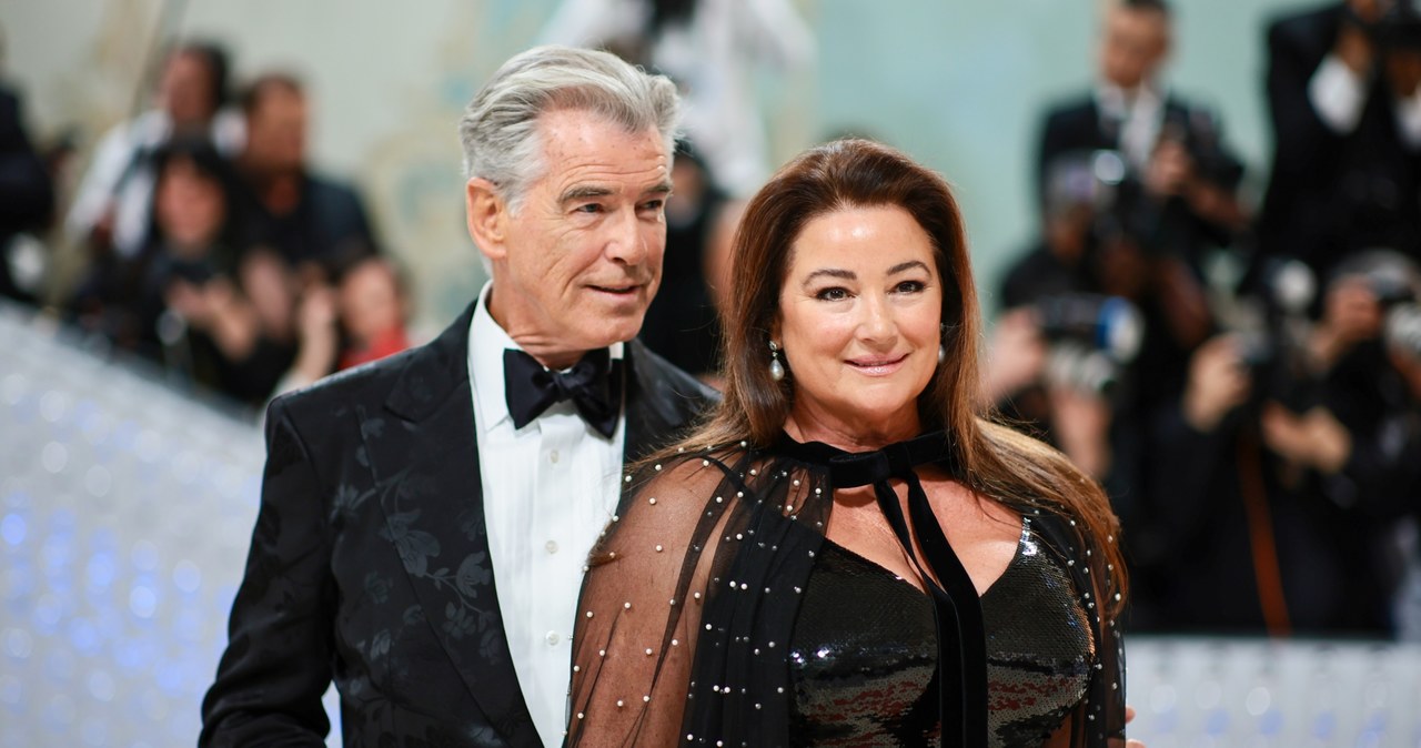 Pierce Brosnan i Keely Shaye Smith /Dimitrios Kambouris /Getty Images