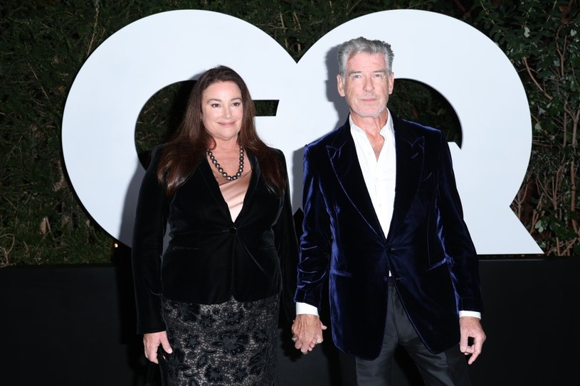 Pierce Brosnan i Keely Shaye Smith /Phillip Faraone/Getty Images for GQ /Getty Images
