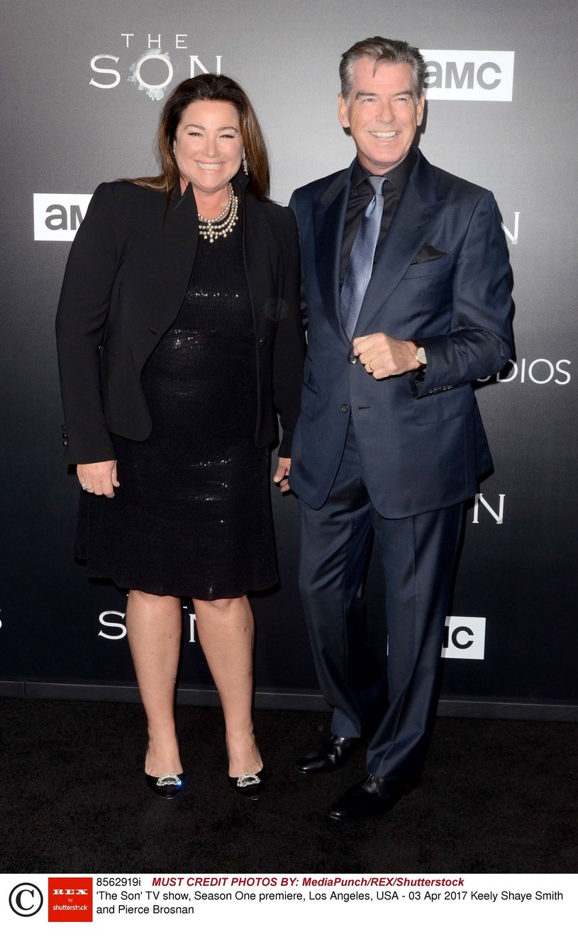 Pierce Brosnan z żoną /East News