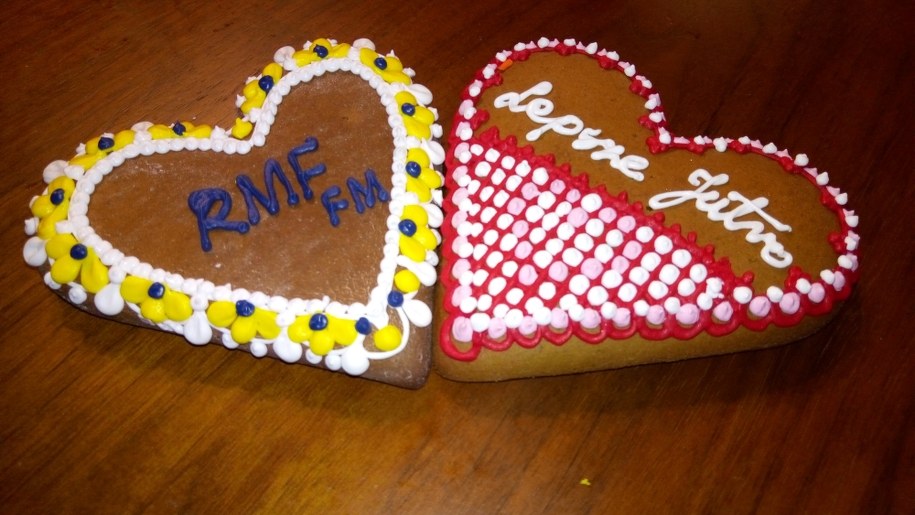 Pierniki wypieczone dla RMF FM przez pracowników Żywego Muzeum Piernika w Toruniu /Joanna Kocot /RMF FM