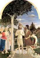 Piero Della Francesca, Chrzest Chrystusa, 1450 /Encyklopedia Internautica