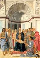 Piero Della Francesca, Madonna z dzieciątkiem i święci /Encyklopedia Internautica