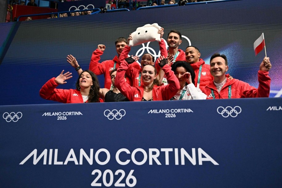 "Pieroguszka" jest maskotką łyżwiarzy figurowych /WANG ZHAO/AFP /East News