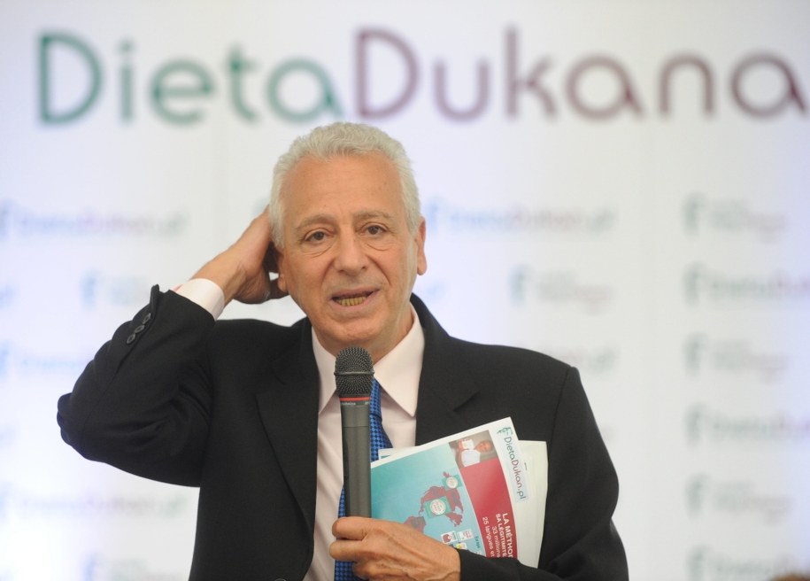 Pierre Dukan podczas wykładów w Polsce /Grzegorz Jakubowski /PAP