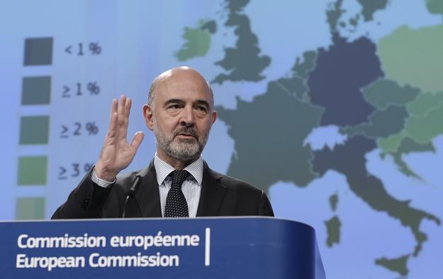 Pierre Moscovici, komisarz UE ds. gospodarczych /EPA