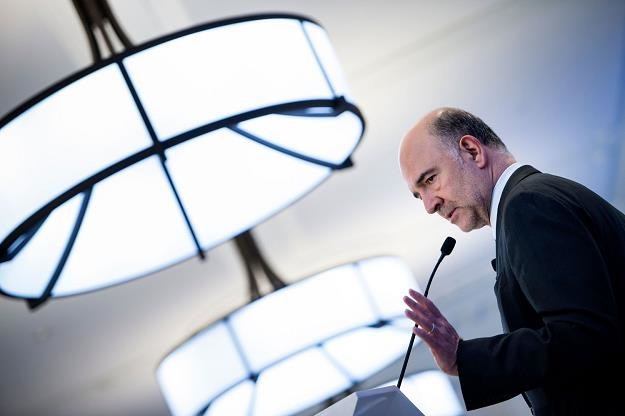 Pierre Moscovici, unijny komisarz ds. gospodarki i finansów /AFP