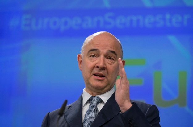 Pierre Moscovici /OLIVIER HOSLET /PAP/EPA