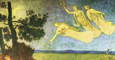 Pierre Puvis de Chavannes, Sen, 1883 r. /Encyklopedia Internautica