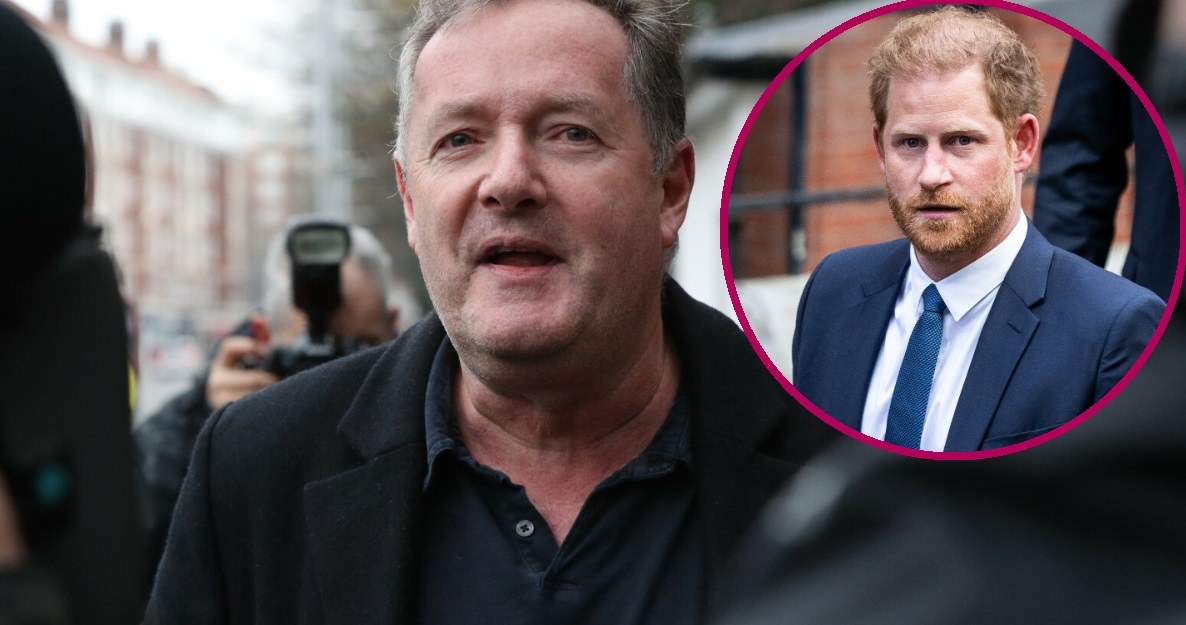 Piers Morgan i książę Harry /Jonathan Brady/Press Association/East News; Marcin Nowak/REPORTER /East News