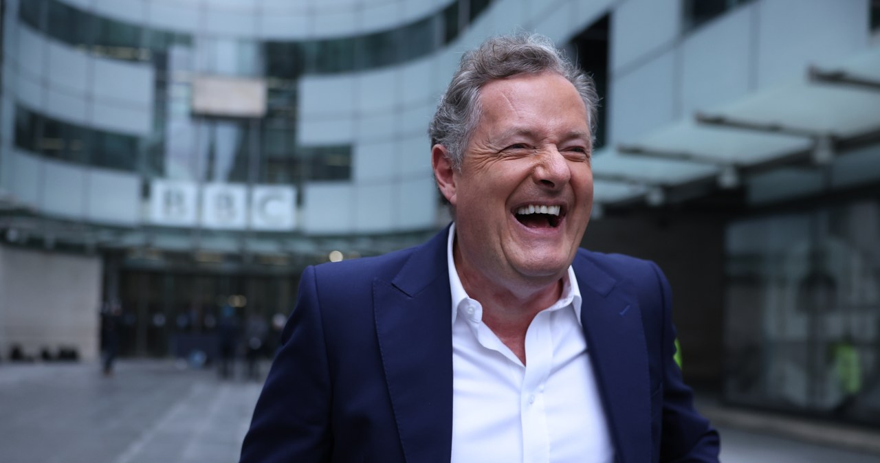 Piers Morgan nie traci dobrego humoru /HOLLIE ADAMS /Getty Images