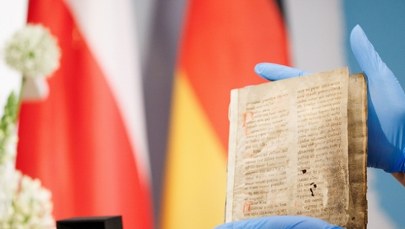 Pierścień króla i średniowieczny rękopis. Zrabowane zabytki wracają z Niemiec do Polski