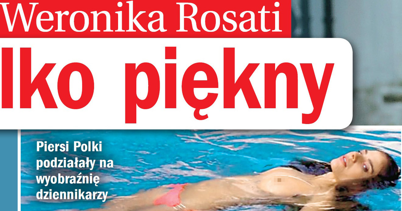 Piersi Rosati zostały docenione! /- /Życie na gorąco