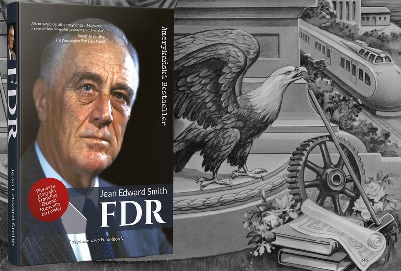 Pierwsza biografia prezydenta Franklina Delano Roosevelta po polsku. Kliknij i sprawdź. /INTERIA.PL/materiały prasowe