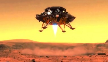Pierwsza chińska sonda wylądowała na Marsie 