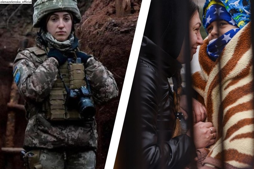 Pierwsza dama Ukrainy zaznaczyła, że trwająca wojna ma kobiecą twarz /Omar Marques/Stringer/Instagram /Getty Images