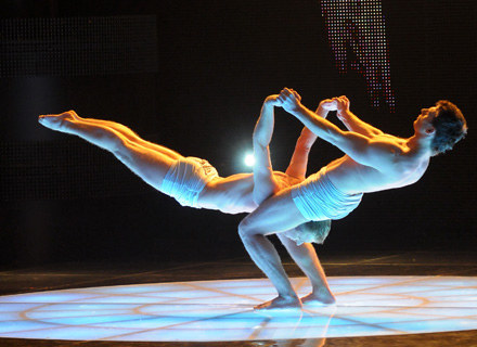 Pierwszą edycję programu wygrał duet niesamowitych akrobatów Melkart Ball, fot. Adam Kępiński /MWMedia