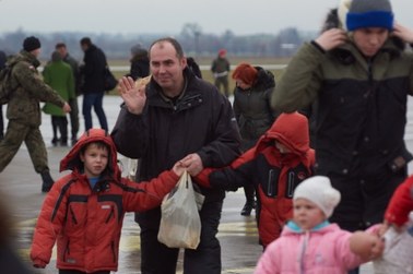 Pierwsza grupa ewakuowanych z Donbasu już w Polsce