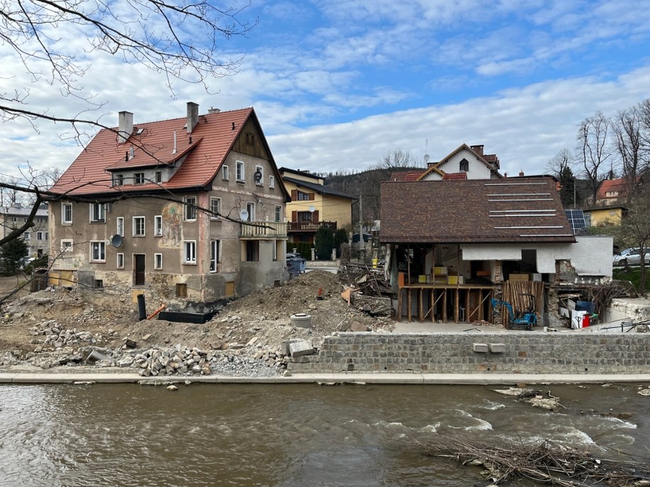 Pierwsza linia brzegowa w Lądku-Zdroju /Martyna Czerwińska /RMF FM