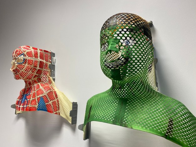 Pierwszą maską dla małego pacjenta był Spiderman. /Aneta Łuczkowska /RMF FM