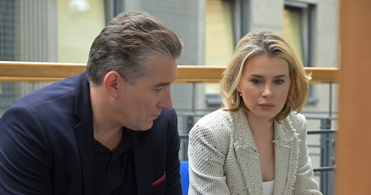 "Pierwsza miłość": Przemysław Sadowski i Anna Maria Sieklucka / Bogdan Bogielczyk / ATM /ATM